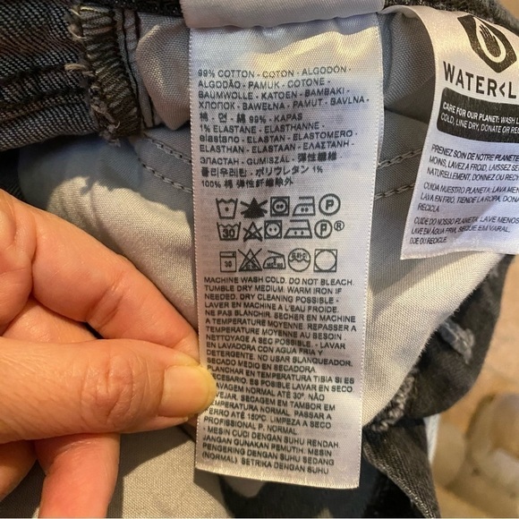 LEVI’S Premium Women Gray Wedgie Stretchy Jeans Size 25-Fit Small - Picture 10 of 11